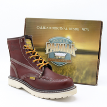 Cargar imagen en el visor de la galería, BOTA DE TRABAJO NAPA ACEITADA MIEL: EST A515