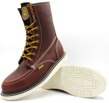 Cargar imagen en el visor de la galería, BOTA DE TRABAJO NAPA ACEITADA MIEL: EST A110