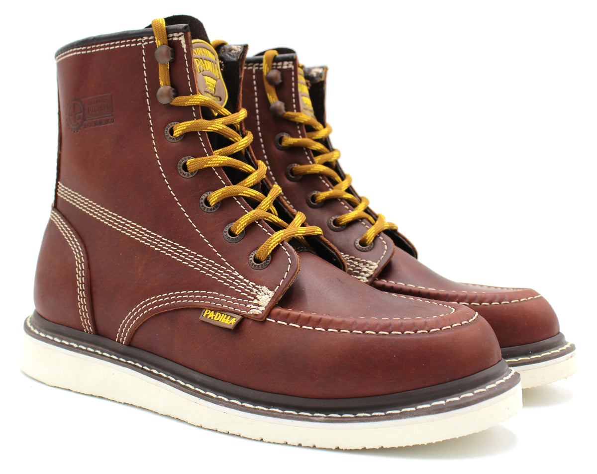 BOTA DE TRABAJO NAPA ACEITADA MIEL: EST A115