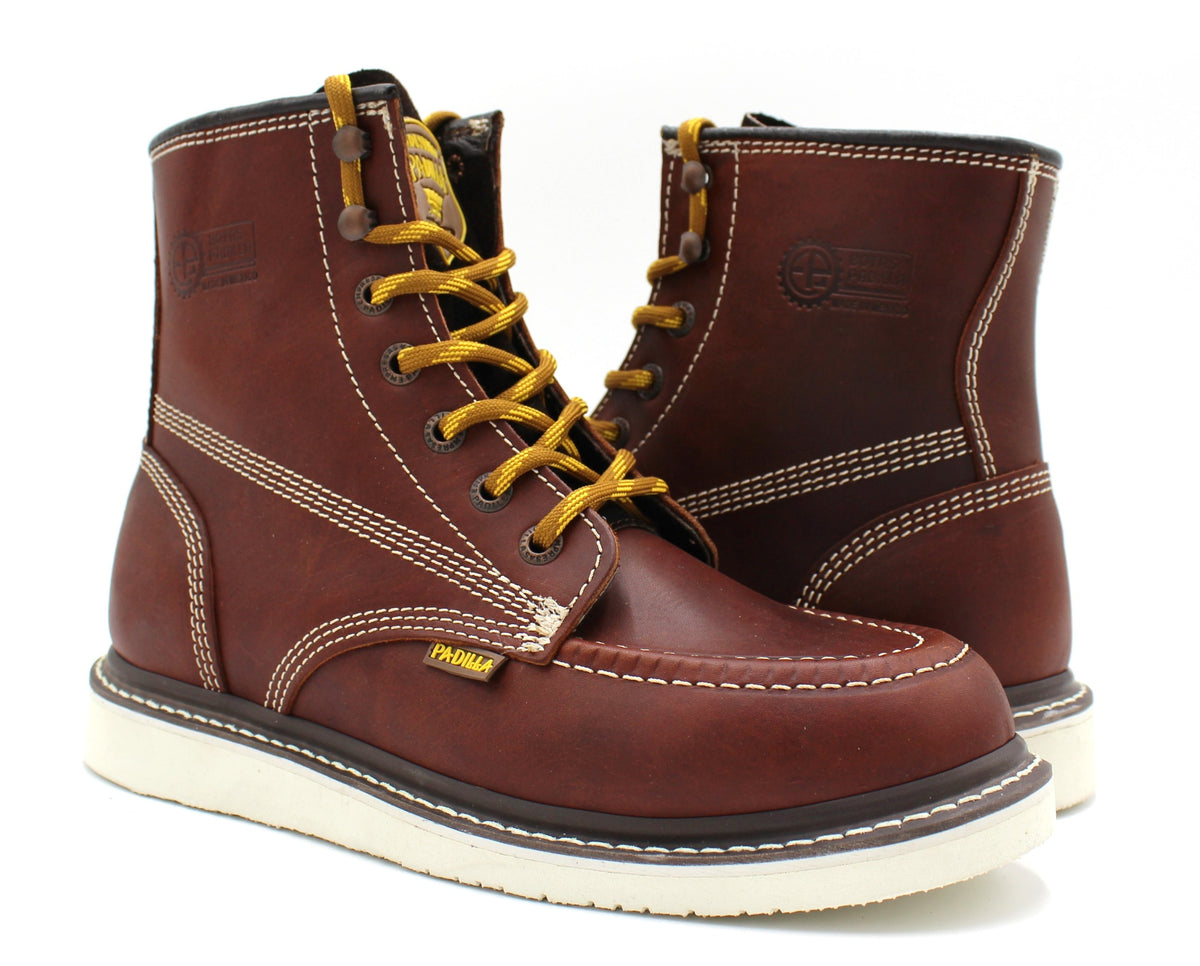 BOTA DE TRABAJO NAPA ACEITADA MIEL: EST A115