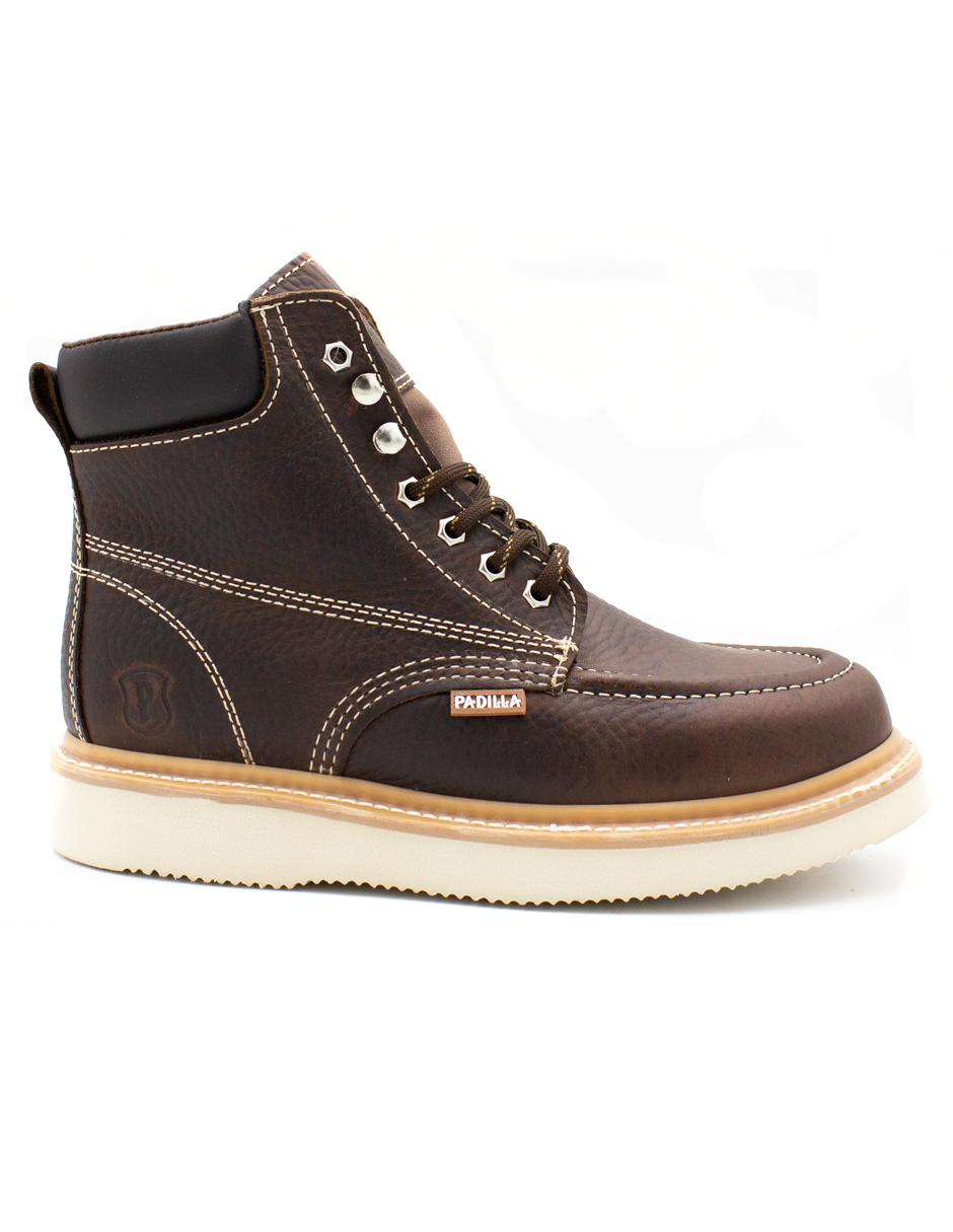 Bota Para Trabajo Padilla Estilo A1305 Grisley Cafe