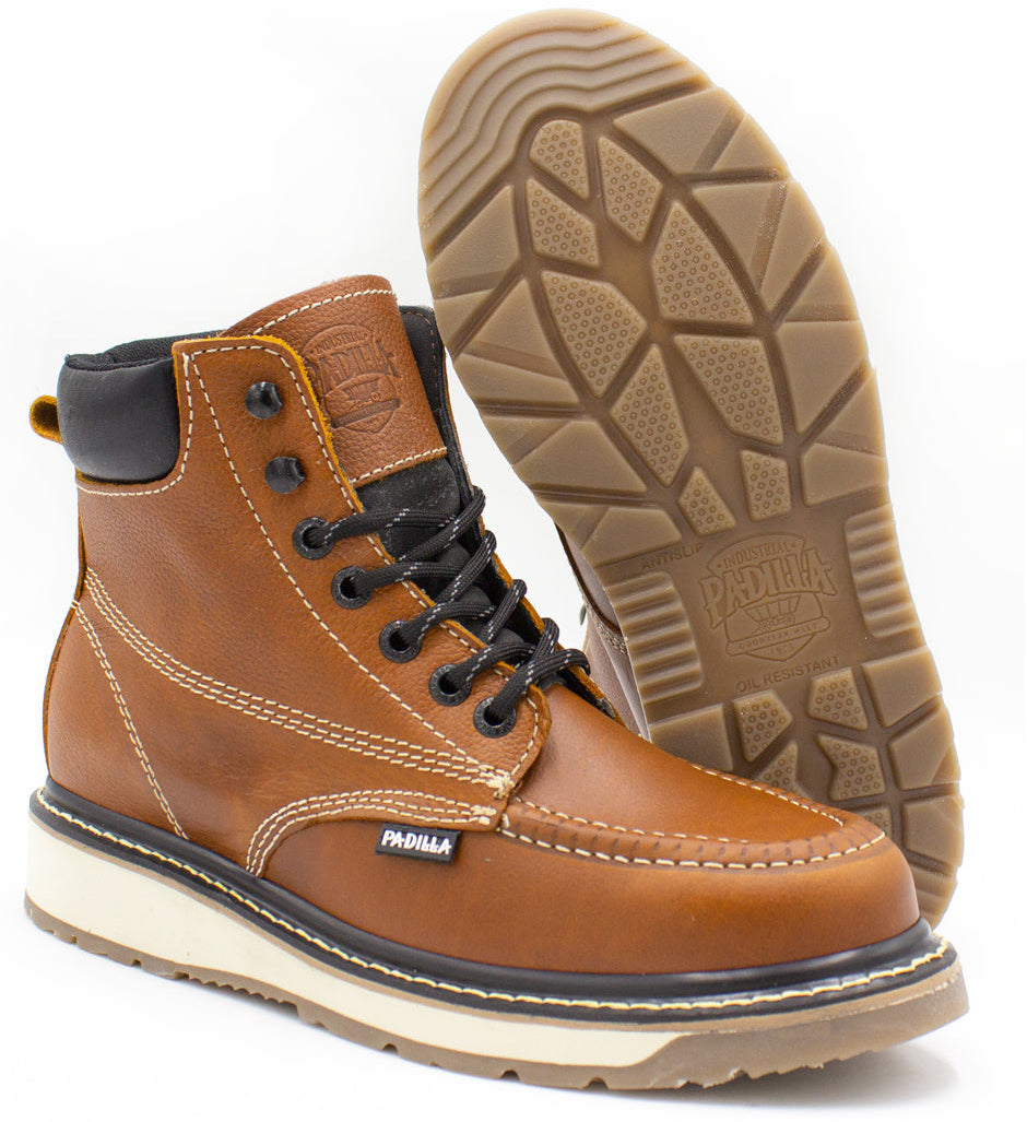 Bota Para Trabajo Padilla Estilo A305 Flotter Roble