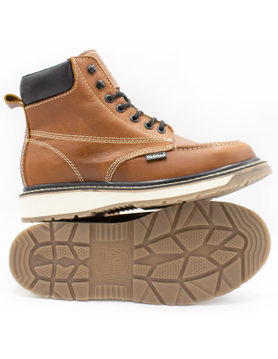 Bota Para Trabajo Padilla Estilo A305 Flotter Roble