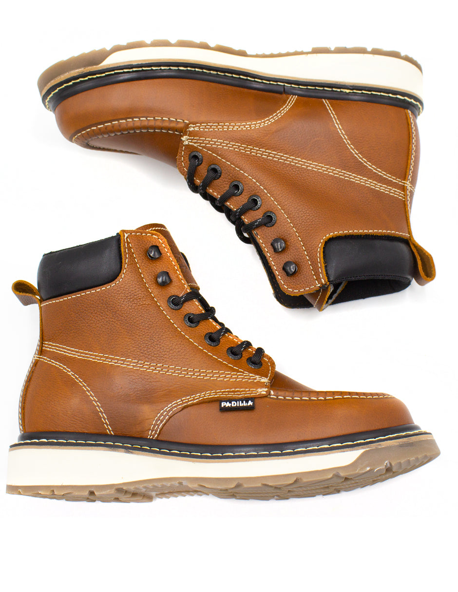 Bota Para Trabajo Padilla Estilo A305 Flotter Roble