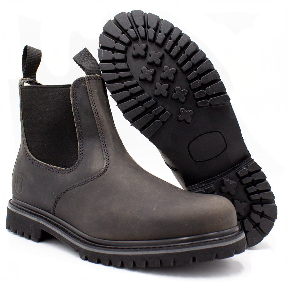Bota Chelsea Estilo C1108 Crazy Gris