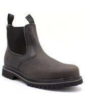 Cargar imagen en el visor de la galería, Bota Para Trabajo Chelsea Estilo C1108 Crazy Gris