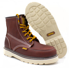 Cargar imagen en el visor de la galería, BOTA DE TRABAJO NAPA ACEITADA MIEL: EST A515