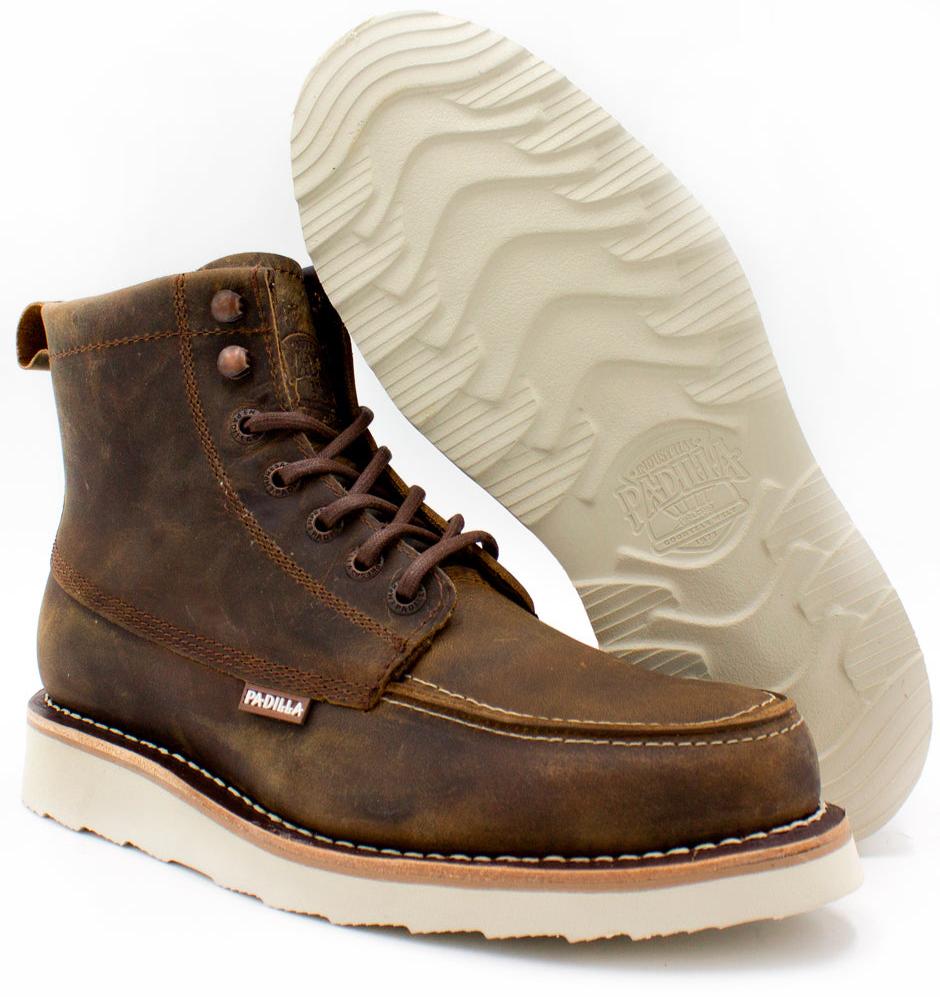 Bota para Trabajo Padilla Estilo C243 Crazy Tabaco