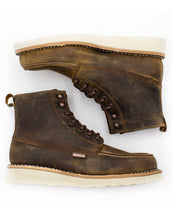 Cargar imagen en el visor de la galería, Bota para Trabajo Padilla Estilo C243 Crazy Tabaco