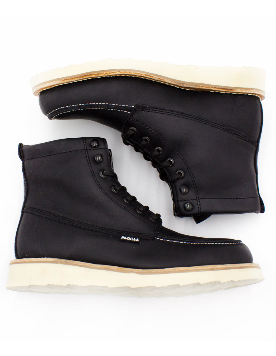 Bota Padilla Estilo C243 Grasso Negro
