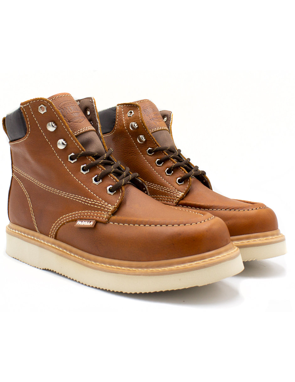 Bota Para Trabajo Padilla Estilo A1305 Flotter Roble