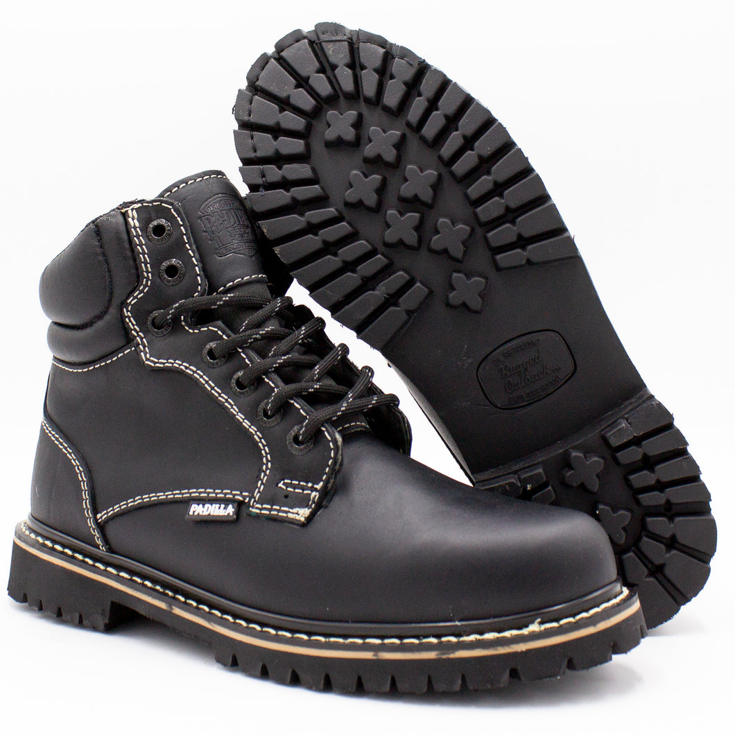 BOTA BORCEGUI WELT EST 1103 GRASSO NEGRO SUELA HULE TRACTOR