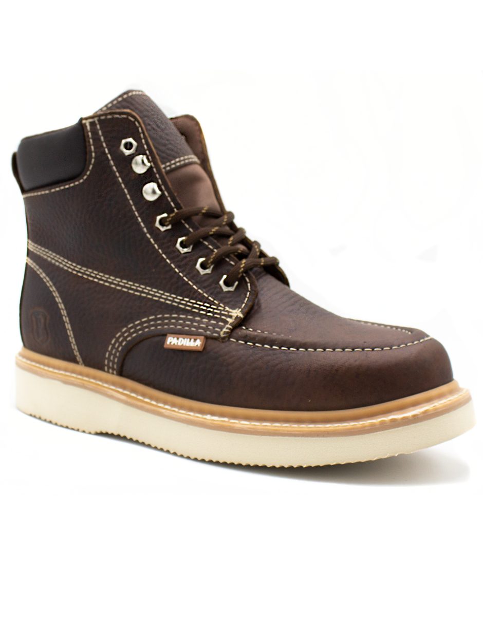 Bota Para Trabajo Padilla Estilo A1305 Grisley Cafe