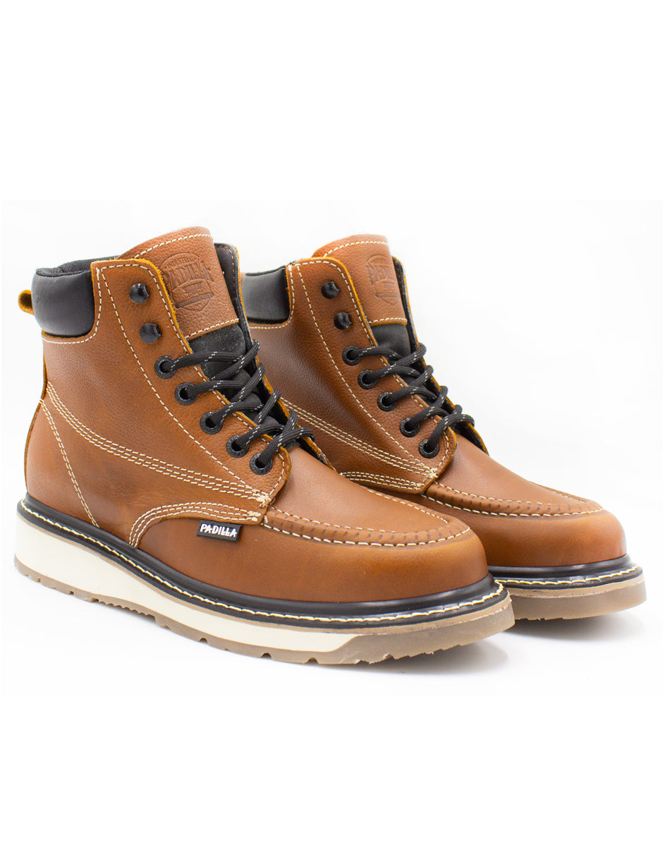 Bota Para Trabajo Padilla Estilo A305 Flotter Roble