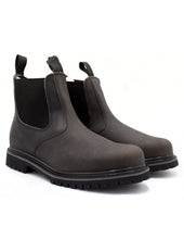 Cargar imagen en el visor de la galería, Bota Para Trabajo Chelsea Estilo C1108 Crazy Gris
