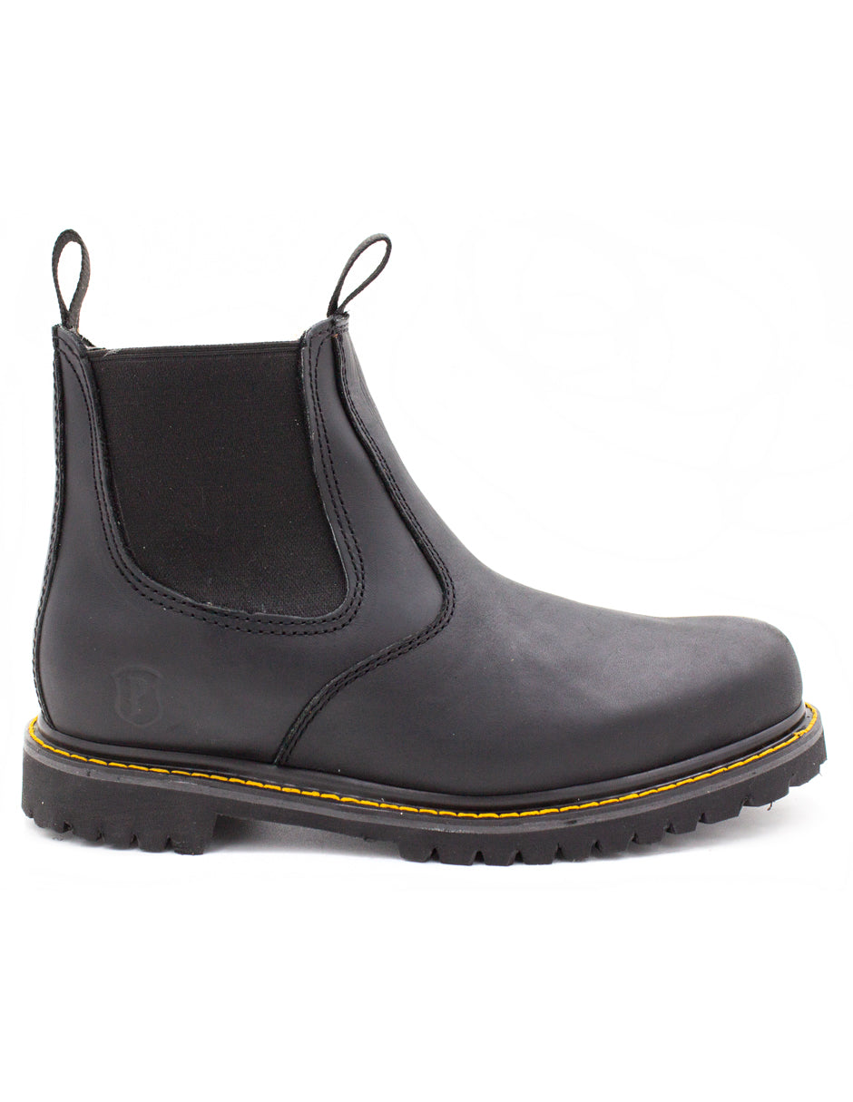 Bota Chelsea Estilo C1108 Grasso Negro