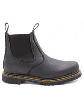Cargar imagen en el visor de la galería, Bota Para Trabajo Chelsea Estilo C1108 Grasso Negro

