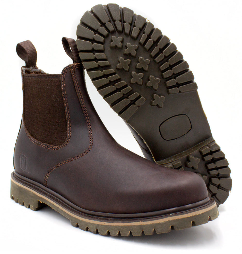 Bota Chelsea Estilo C1108 Grasso Marron