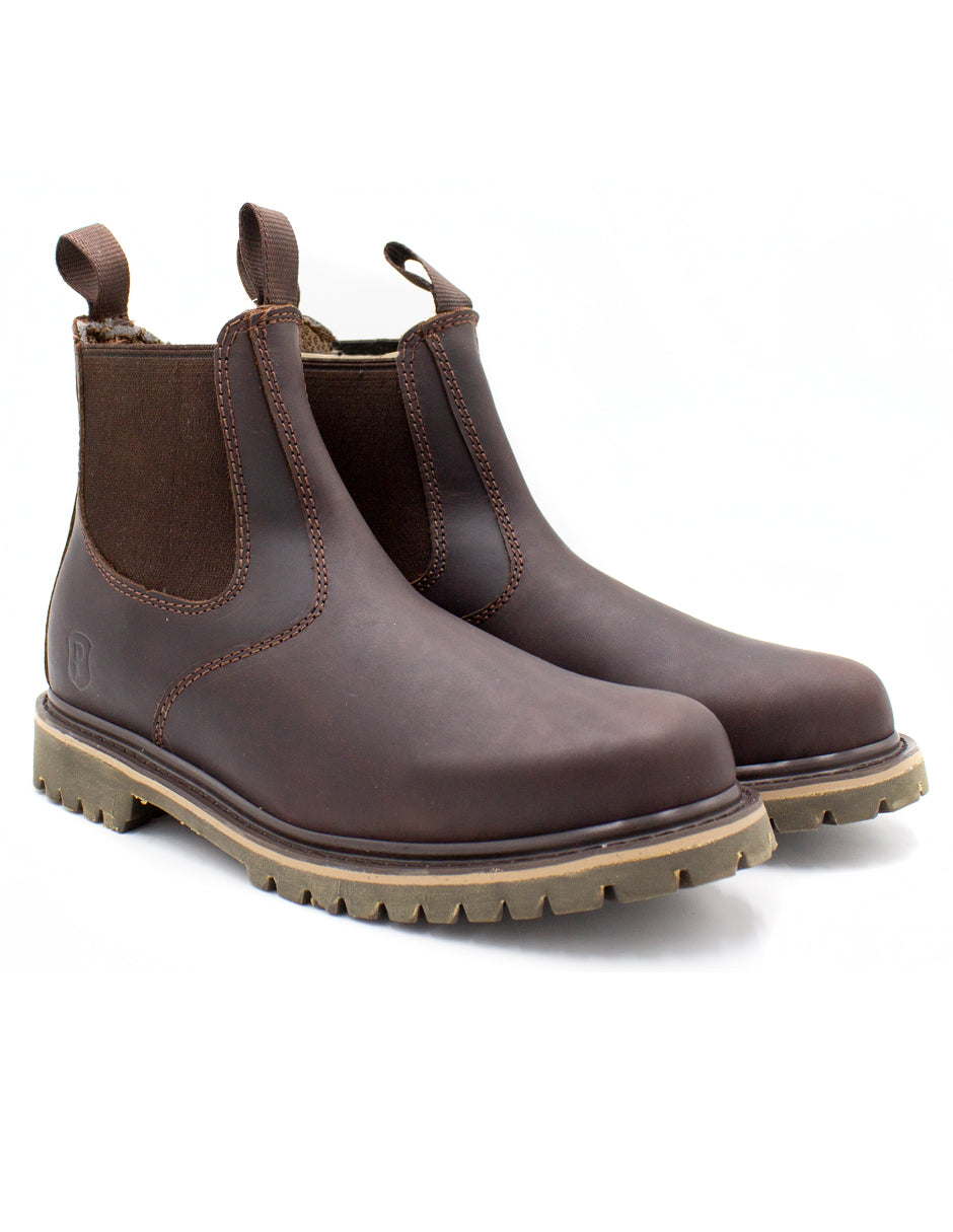 Bota Chelsea Estilo C1108 Grasso Marron