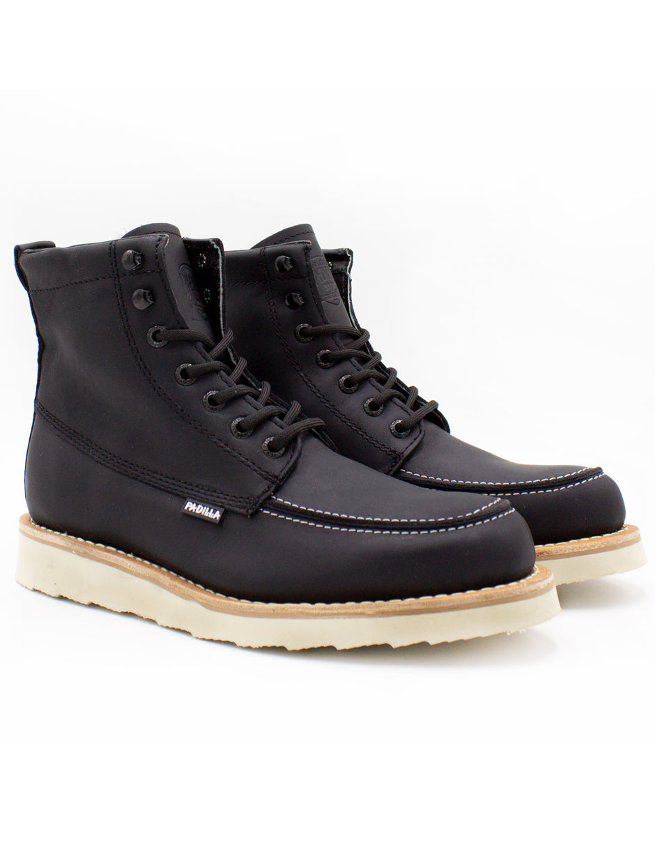 Bota Padilla Estilo C243 Grasso Negro