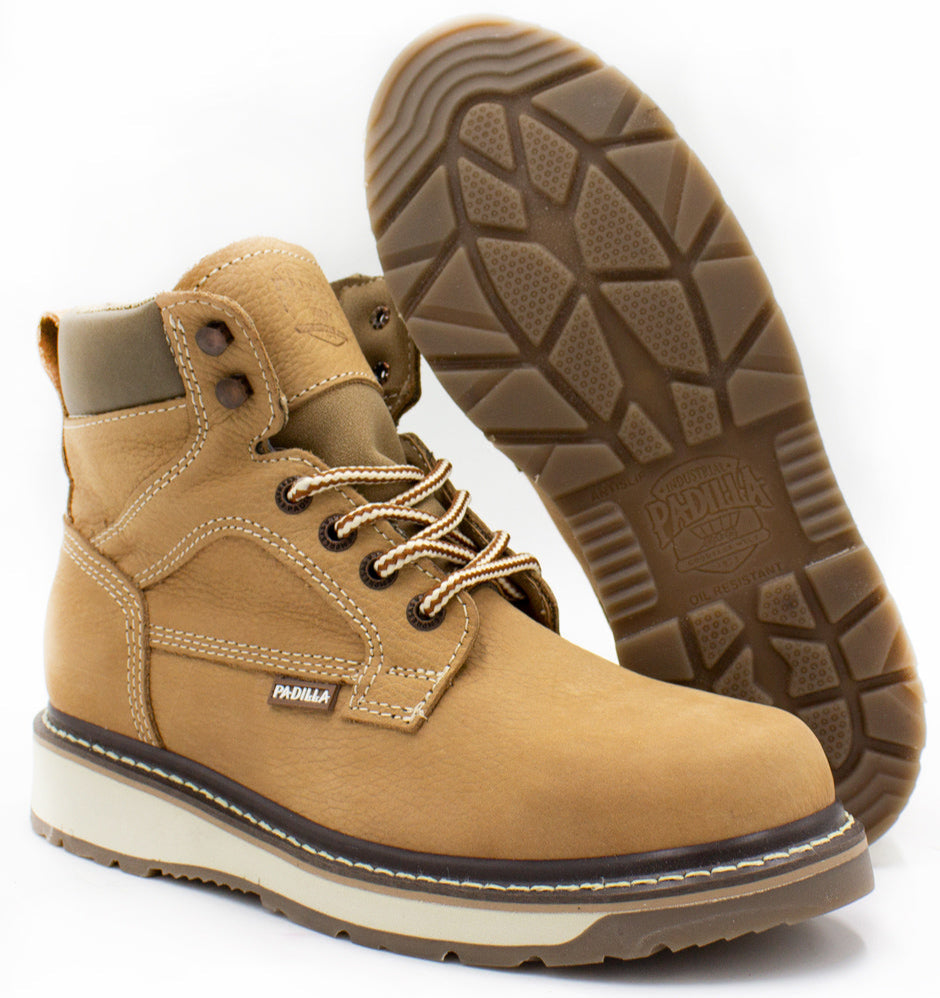 Bota De Trabajo Nobuck Flotter Arena Estilo A301 – Botas Padilla