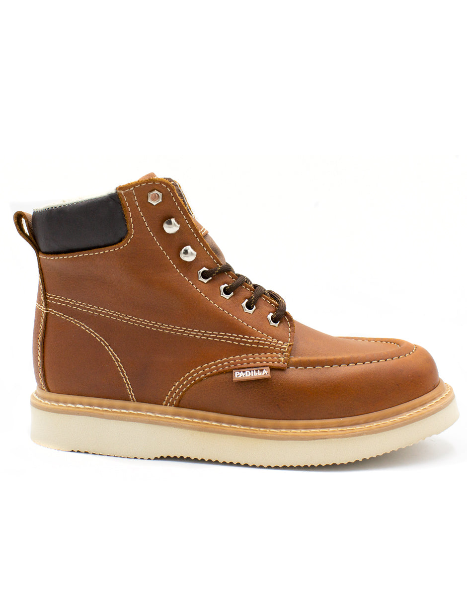 Bota Para Trabajo Padilla Estilo A1305 Flotter Roble