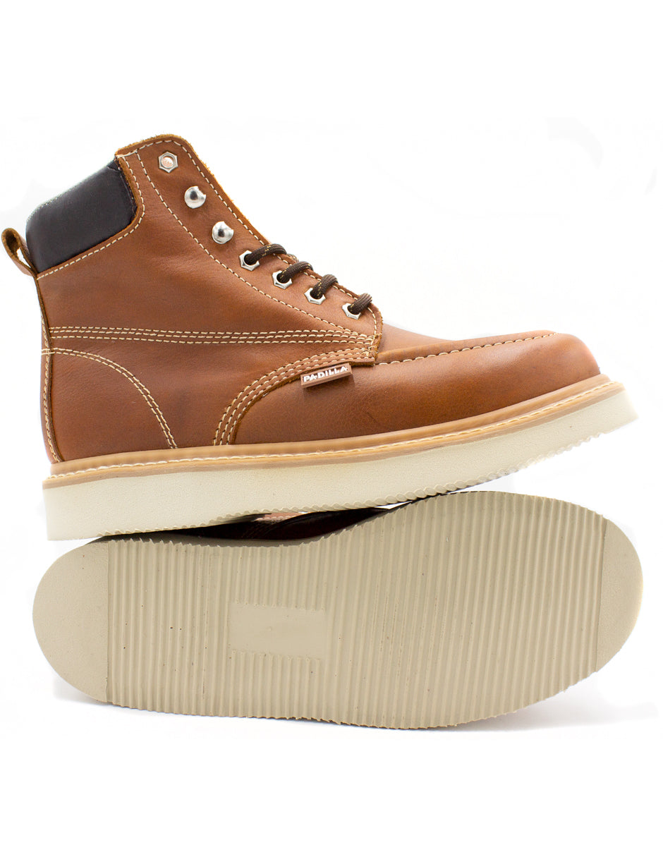 Bota Para Trabajo Padilla Estilo A1305 Flotter Roble